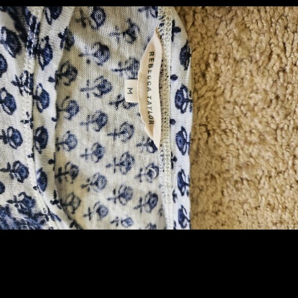 Linen Rebecca taylor blouse - Picture 3 of 5